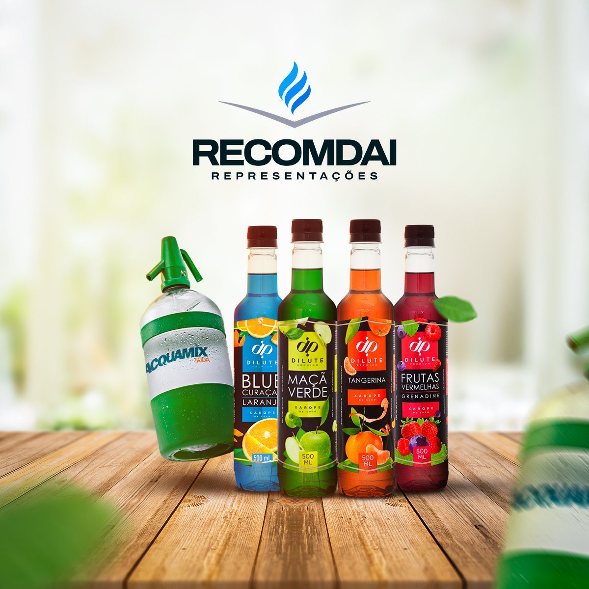 Dilute Premium e Acquamix Soda